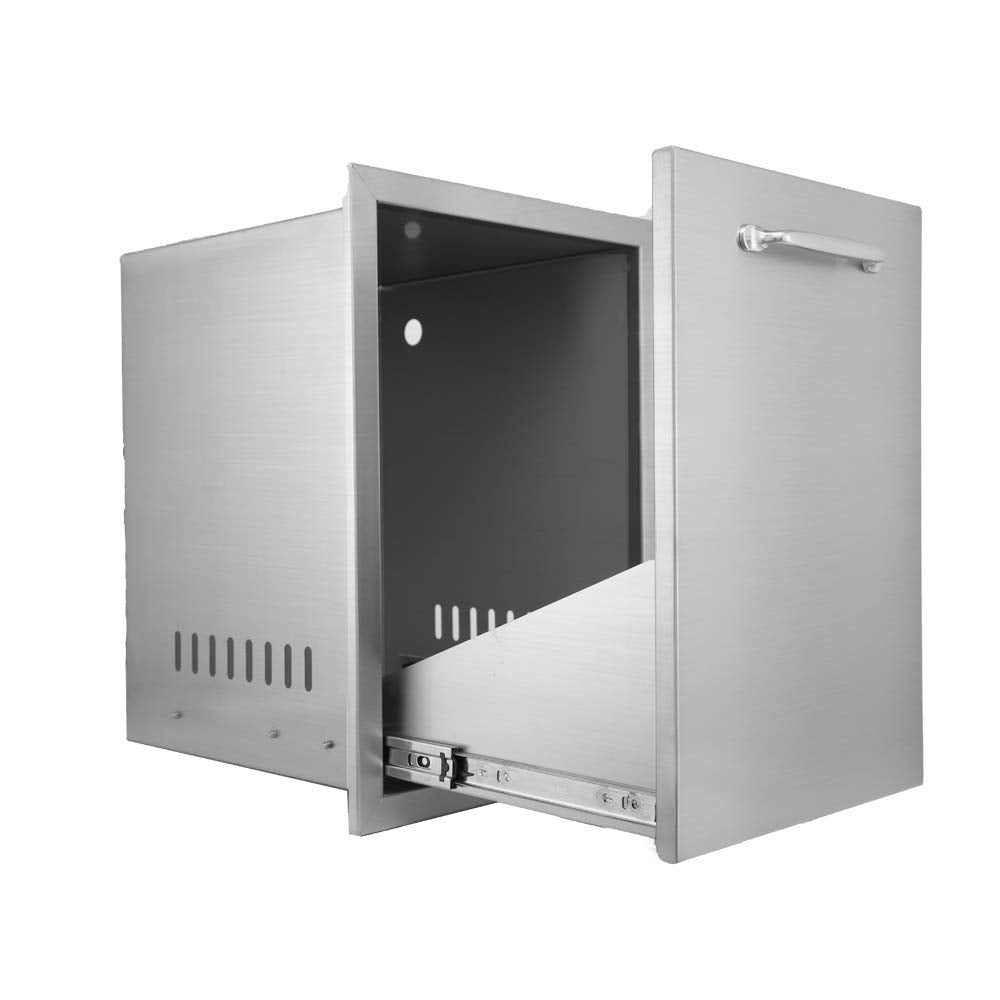 Stainless Steel Drawer W16XD18XH22.3 Inches I9549