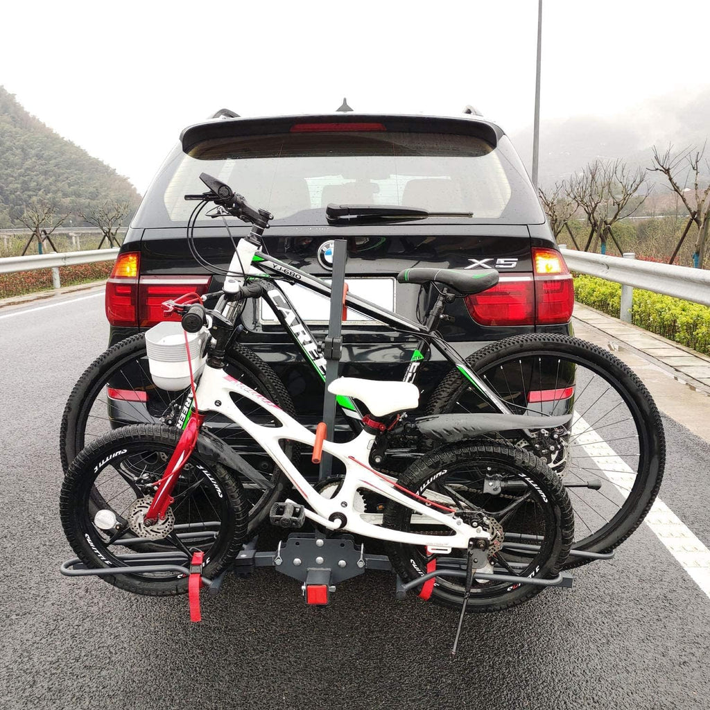 Hitch Mounted Foldable 2-Bike Rack V642284