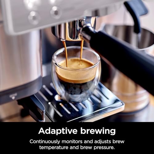 Espresso Machine and Drip Coffee Maker with Coffee Grinder and Milk Frother X48642