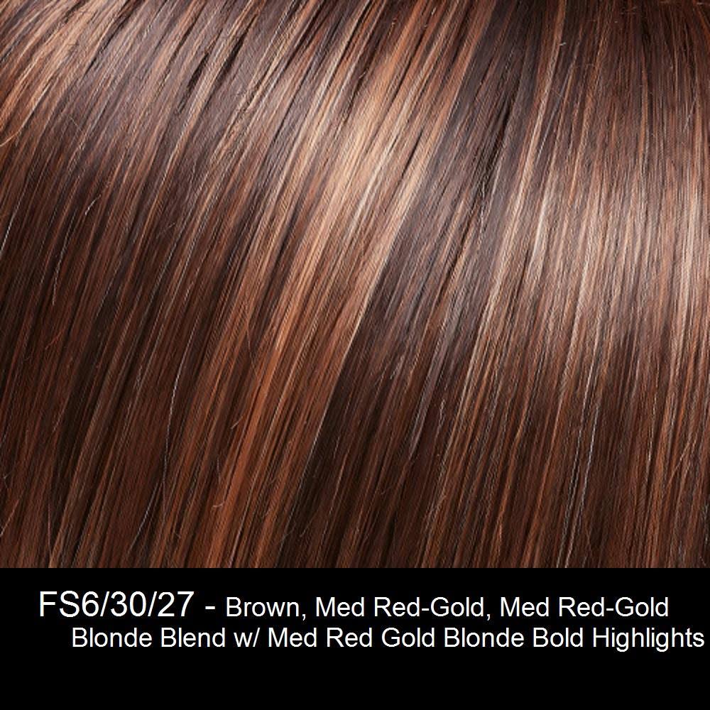Toffee Truffle Human Hair Wig K37312