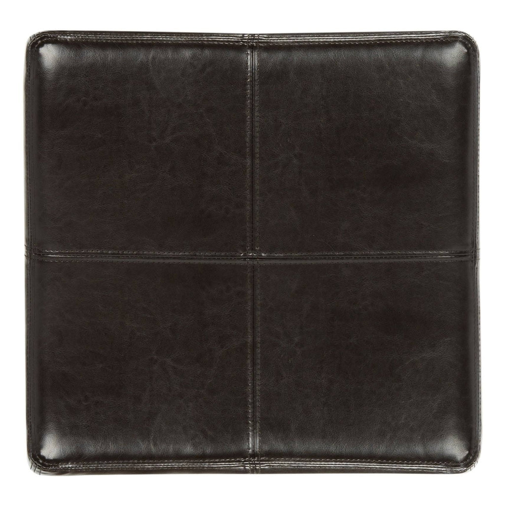 Brown Square Ottoman Q430