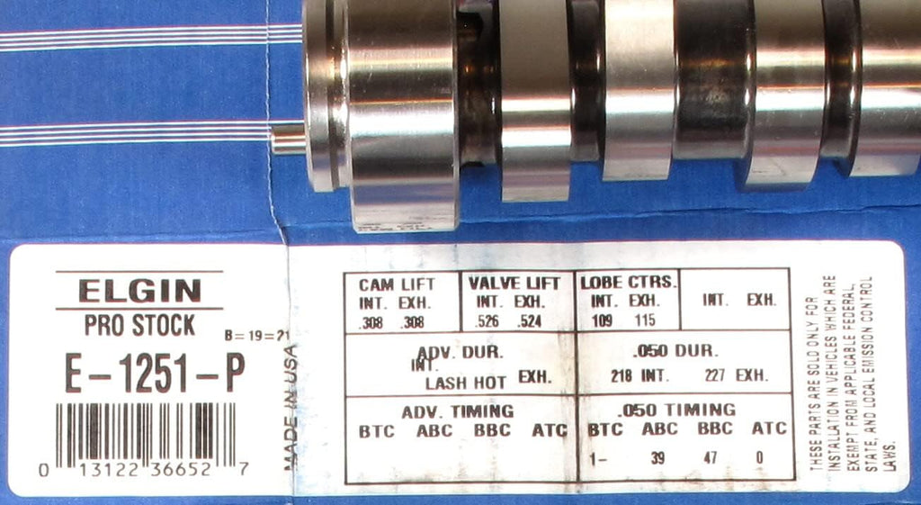 Camshaft B96964