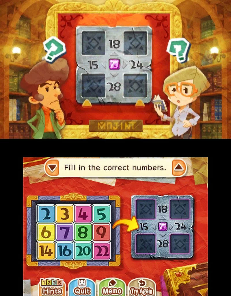 Layton Mystery Journey Kat & The Millionare Conspiracy Nintendo 3DS X198
