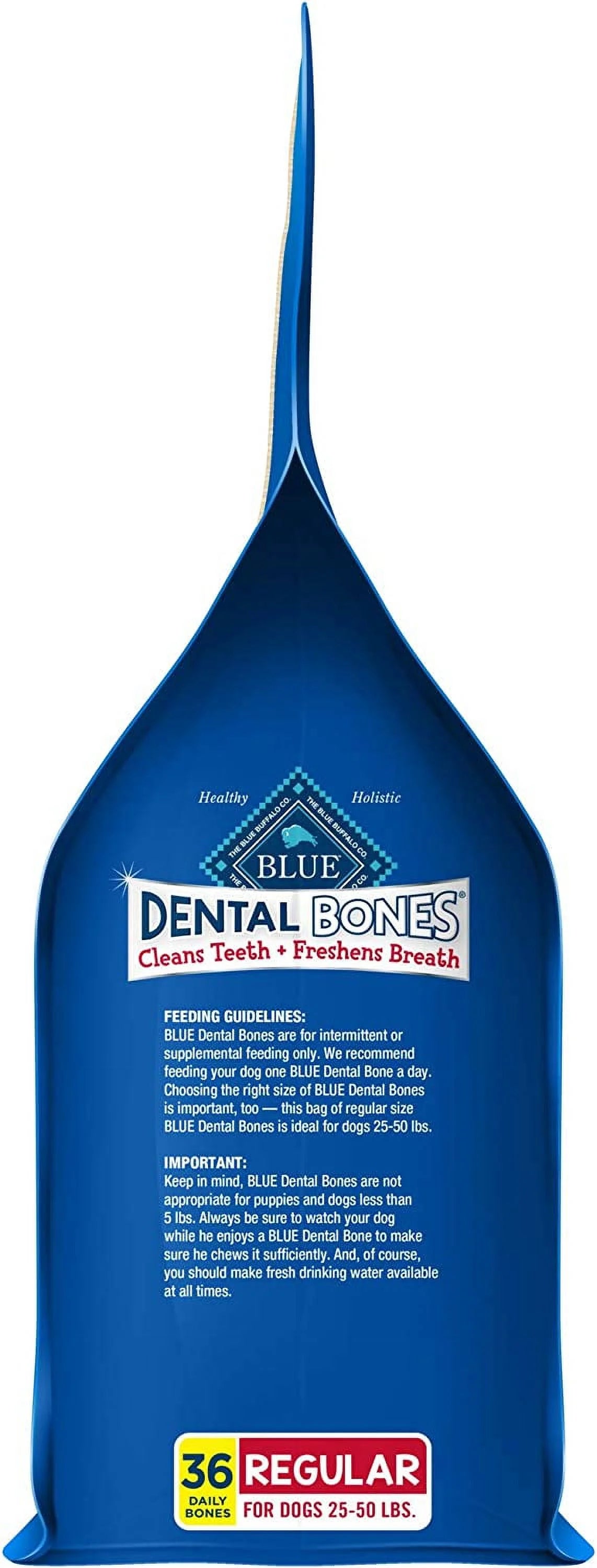 Natural Dental Chew Dog Treats 36-oz Bag O62328