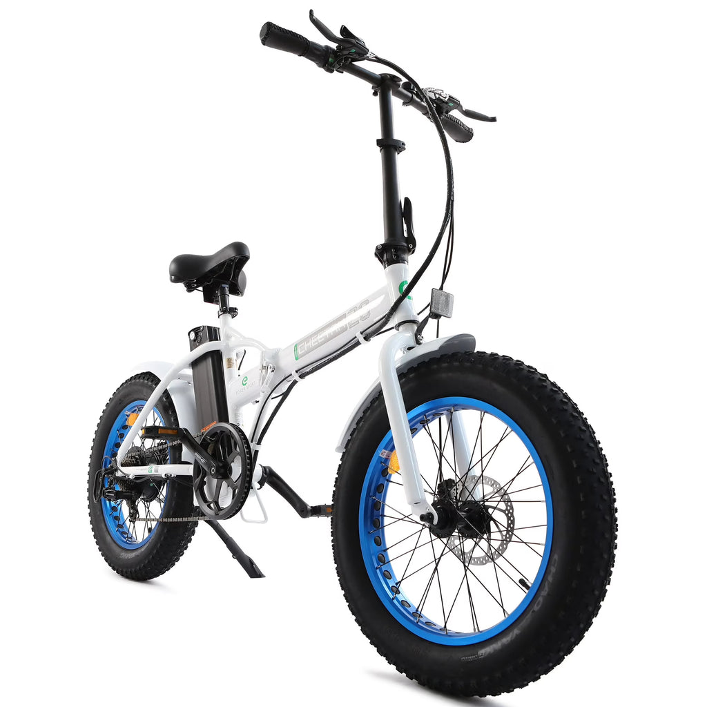 Fat Tire Electric Bike 20" Folding Bicycle 500W 36V Pedal Assist Electric Bicycle T5141