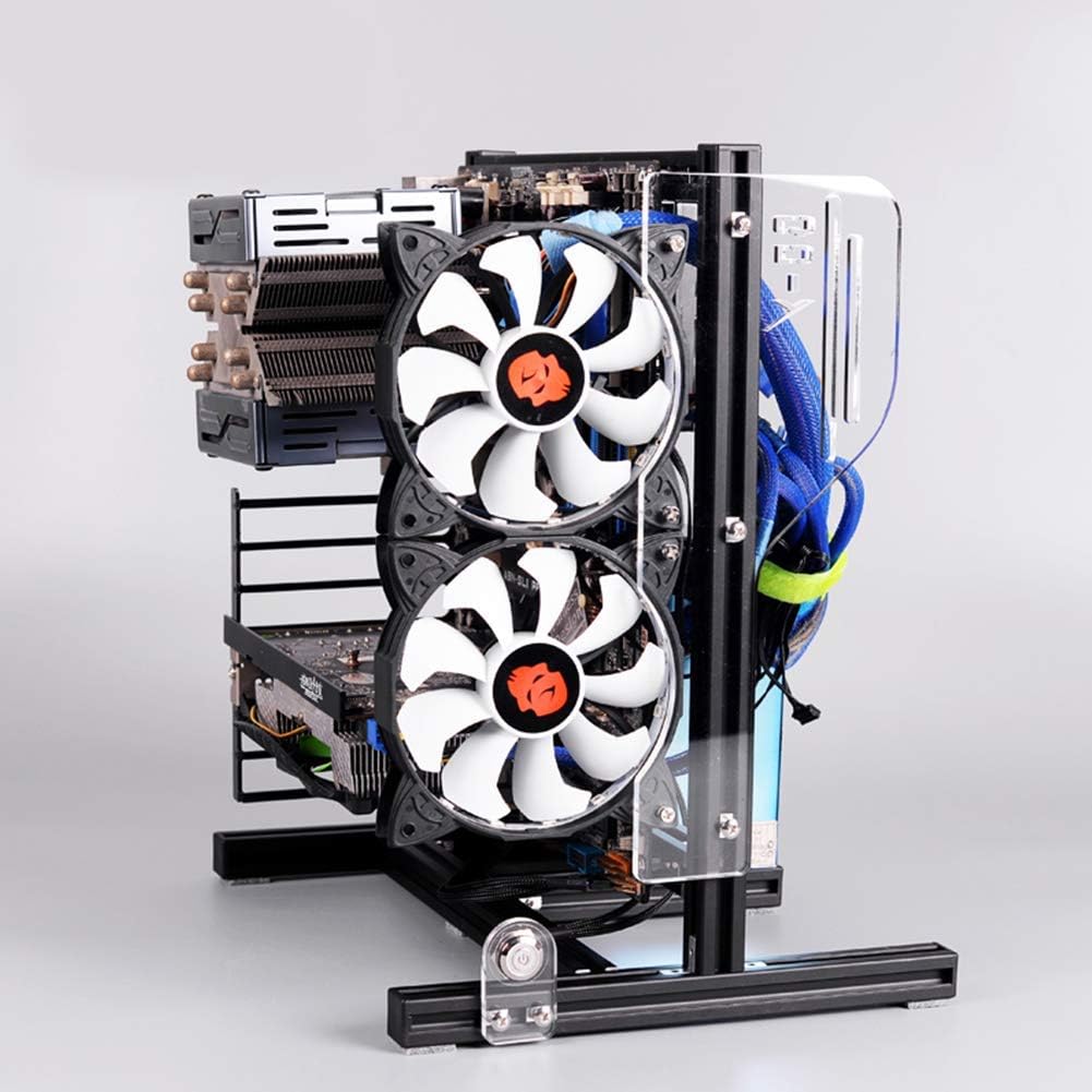ATX Open Air Aluminum Alloy PC Case C4887