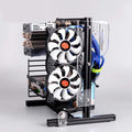 ATX Open Air Aluminum Alloy PC Case C4887