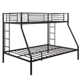Black Twin Over Full Metal Bunk Bed G6879