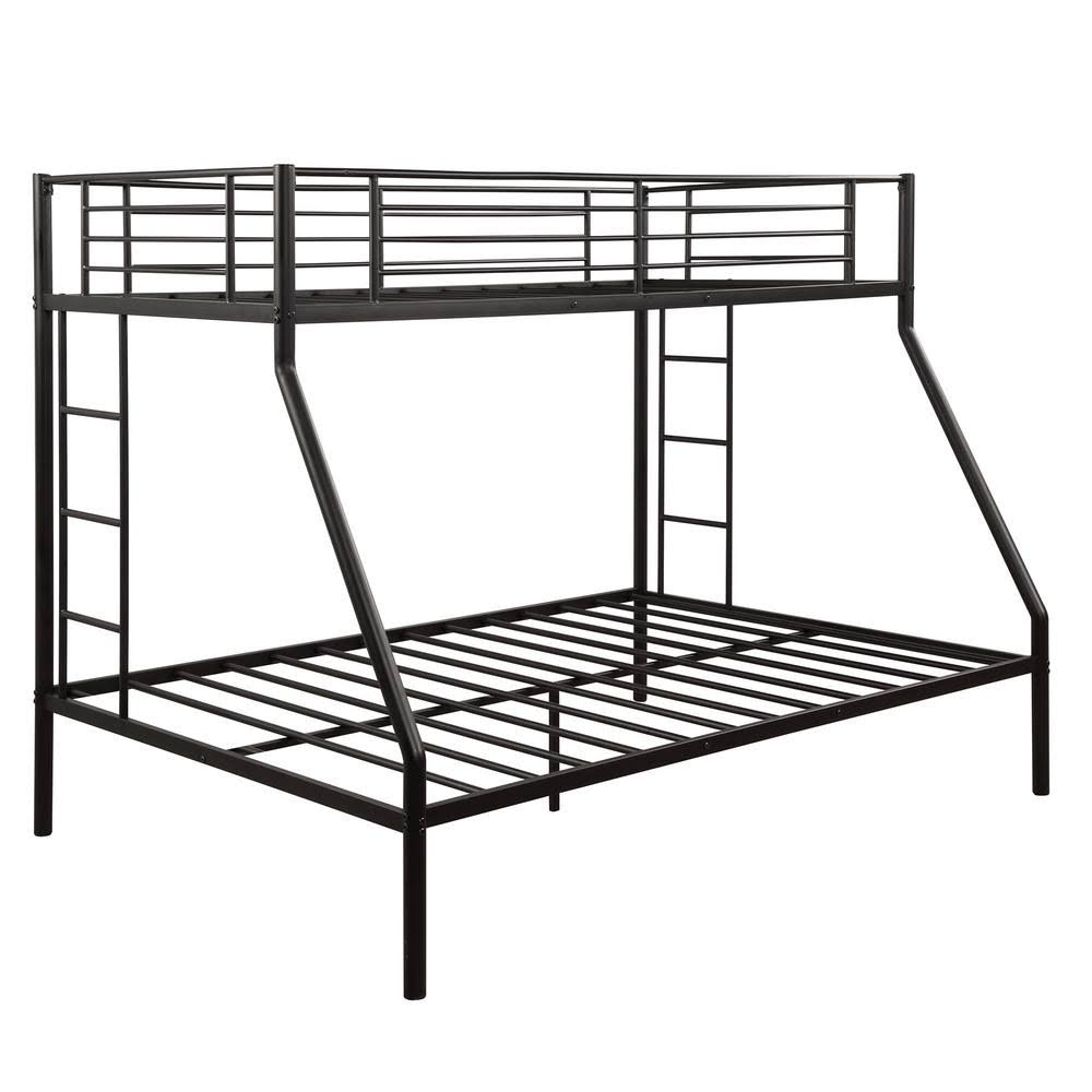 Black Twin Over Full Metal Bunk Bed G6879