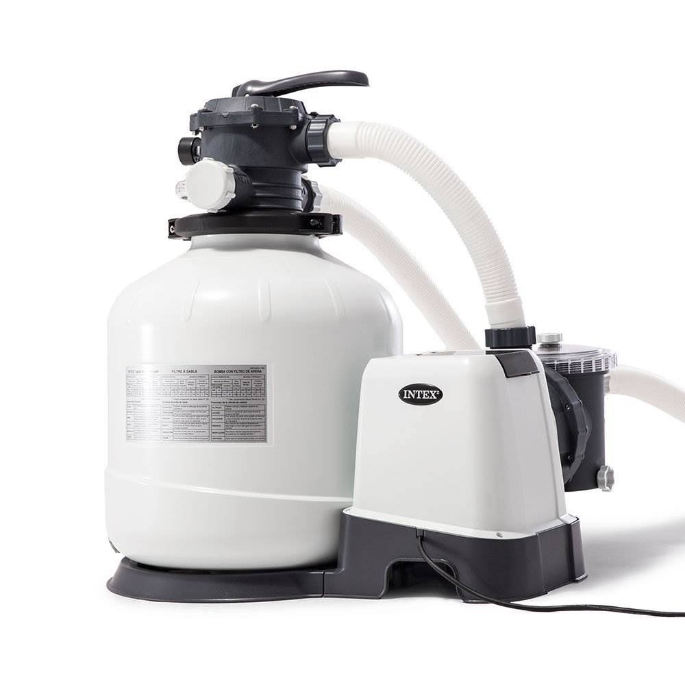 3000 GPH Pool Sand Filter Pump with Saltwater System W344