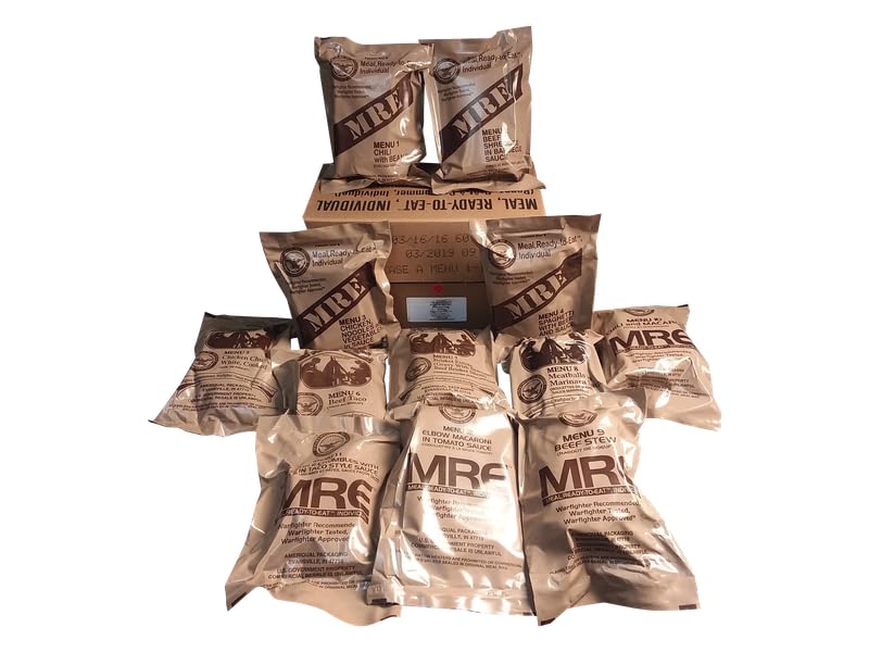 Variety Pack of 12 Freeze Dried MRE Kit V547609
