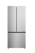 17.7 Cu. Ft. French Door Refrigerator, Platinum Silver Y19856