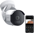 1080p HD Weatherproof WiFi Security Camera with 2-Way Audio J29004