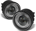LED Projector Fog Lights Assembly Driver & Passenger B73429
