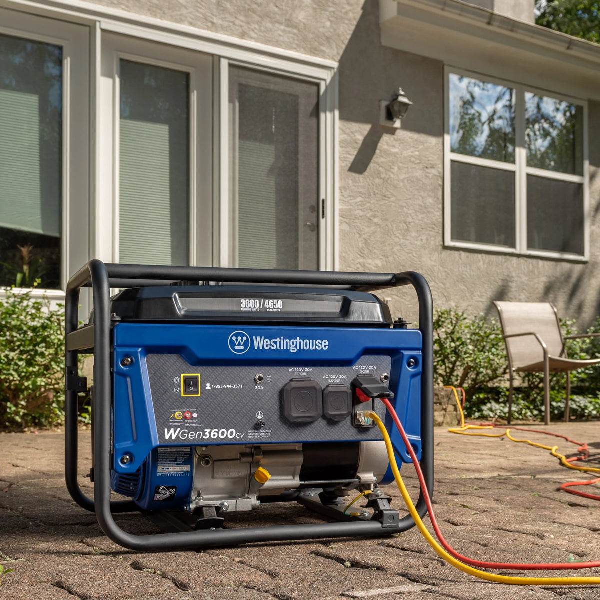 4650 Peak Watt Portable Gas Powered Generator A448846