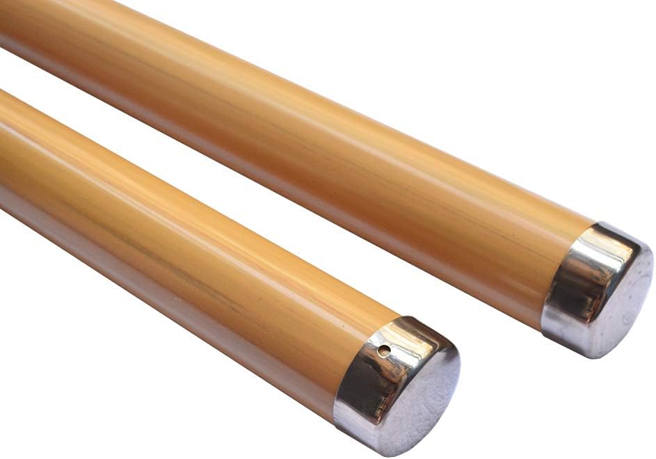 8FT Yellow PVC Handrail with 4pcs Rail Brackets M9224