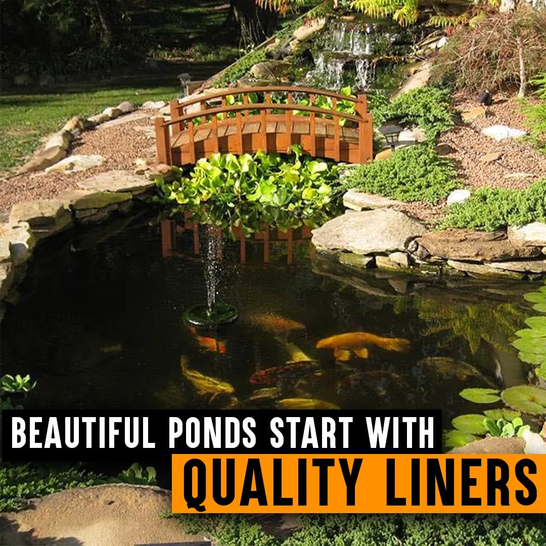 20 ft. x 45 ft. 60 Mil EPDM Rubber Pond Liner Combo X2793