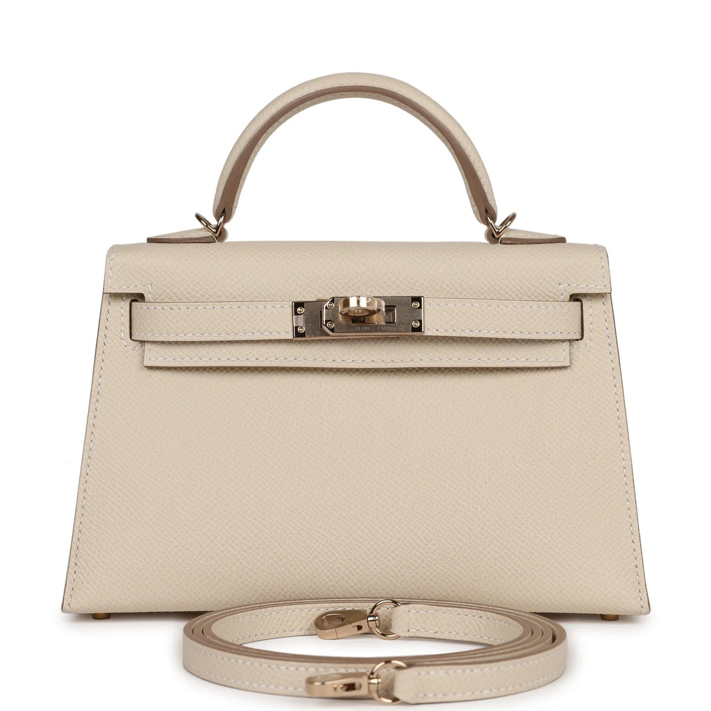 Craie Epsom Leather Handbag G324