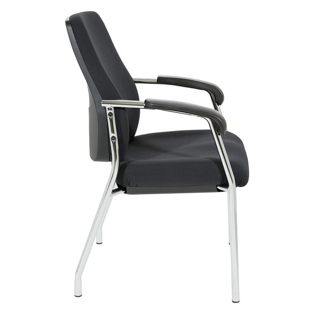 High Back Guest Chair with Chrome Frame B658