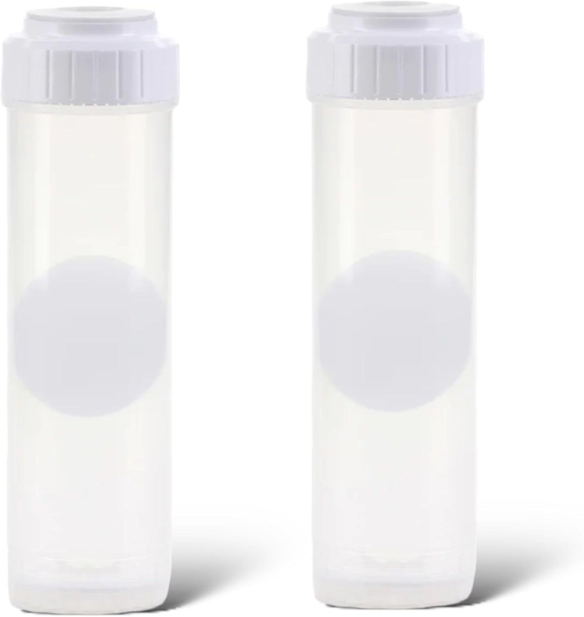 2 Pack Clear Standard Size Water Filter Cartridge 2.5 x 10 U4566