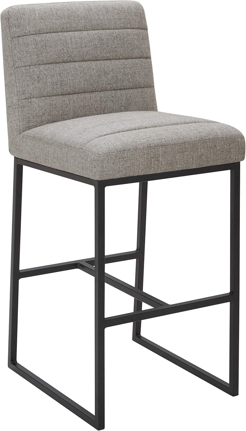 Light Grey Kitchen Counter-Height Stool S7668