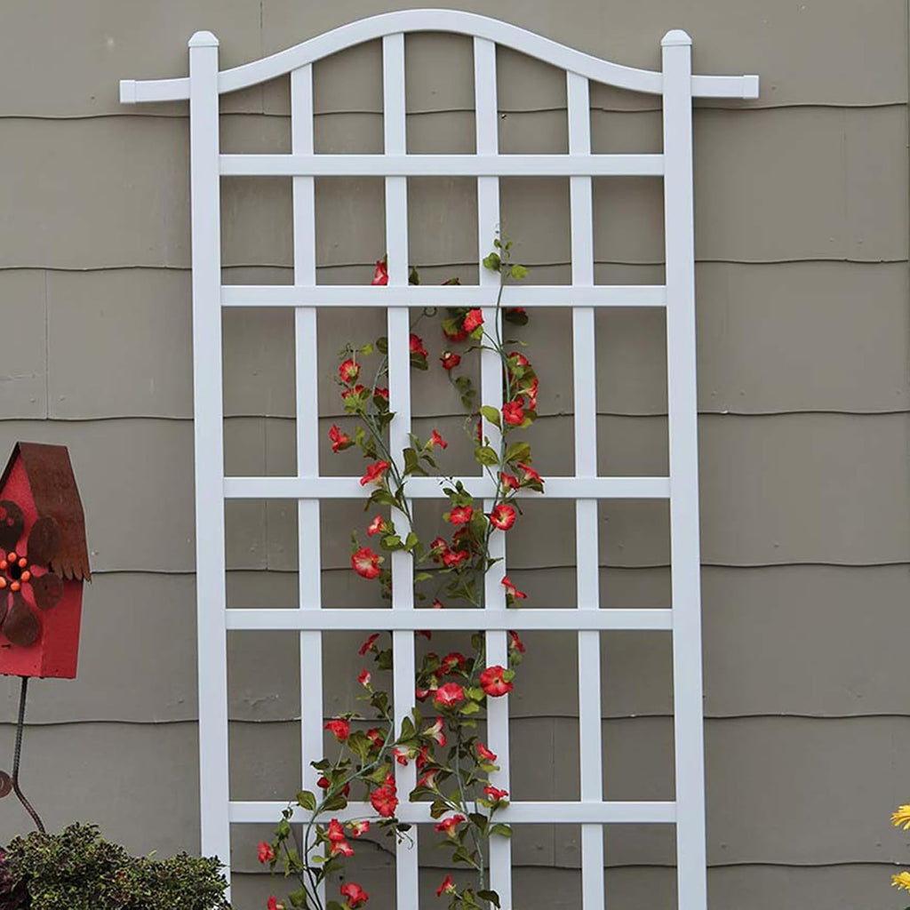 White 35 x 75 Inch Garden Trellis L304688