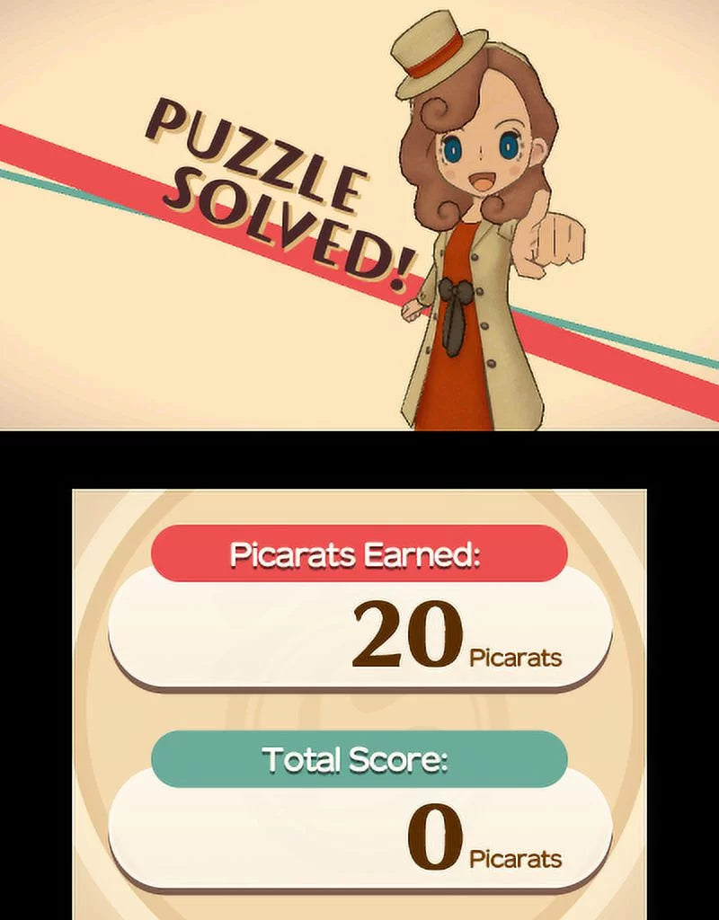 Layton Mystery Journey Kat & The Millionare Conspiracy Nintendo 3DS X198