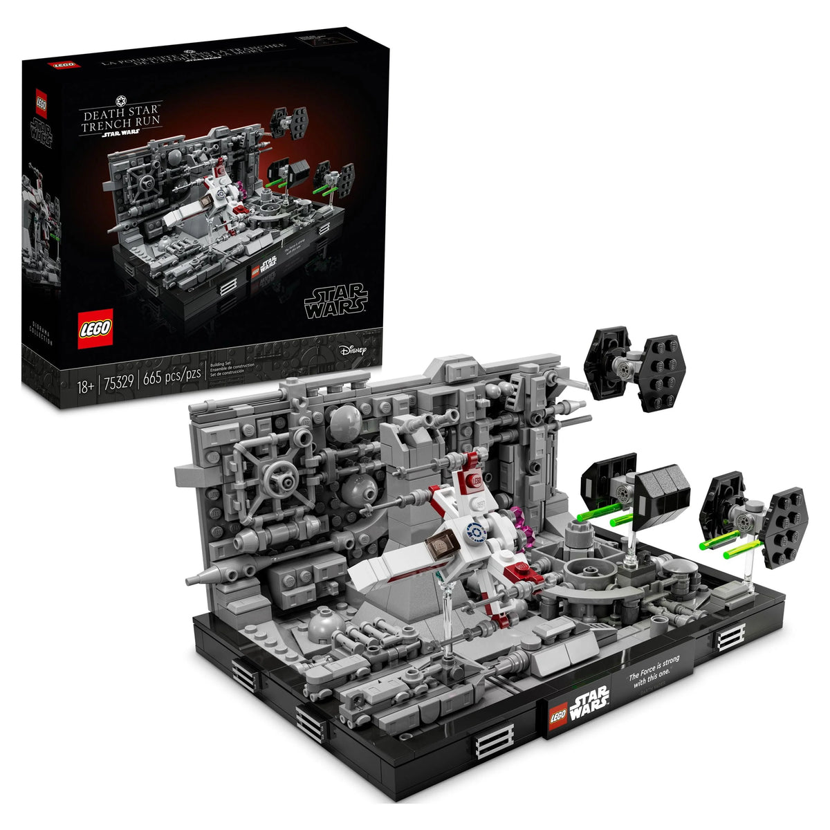 Death Star Trench Run Diorama Set I5528