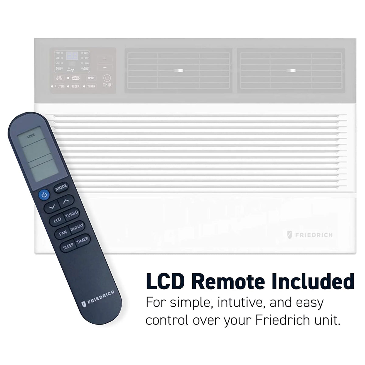 Wi-Fi Controlled White Window Air Conditioner O660511