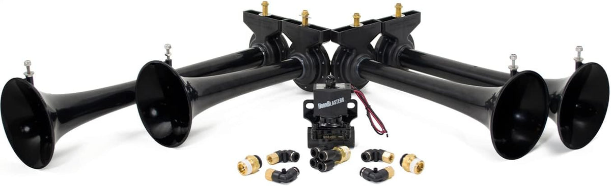 2 Gallon Train Horn Kit with 4 Trumpets Q26665