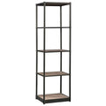 4 Shelf Bookcase in Salt Oak J326434