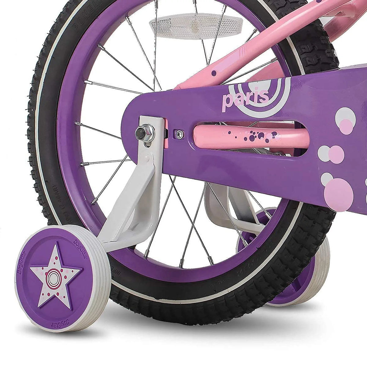 18 Inch Girls Training Wheel Bike Y14371