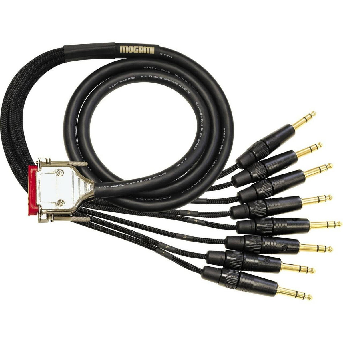 8 Channel DB25-TRS Snake Cable 5 ft. T59247