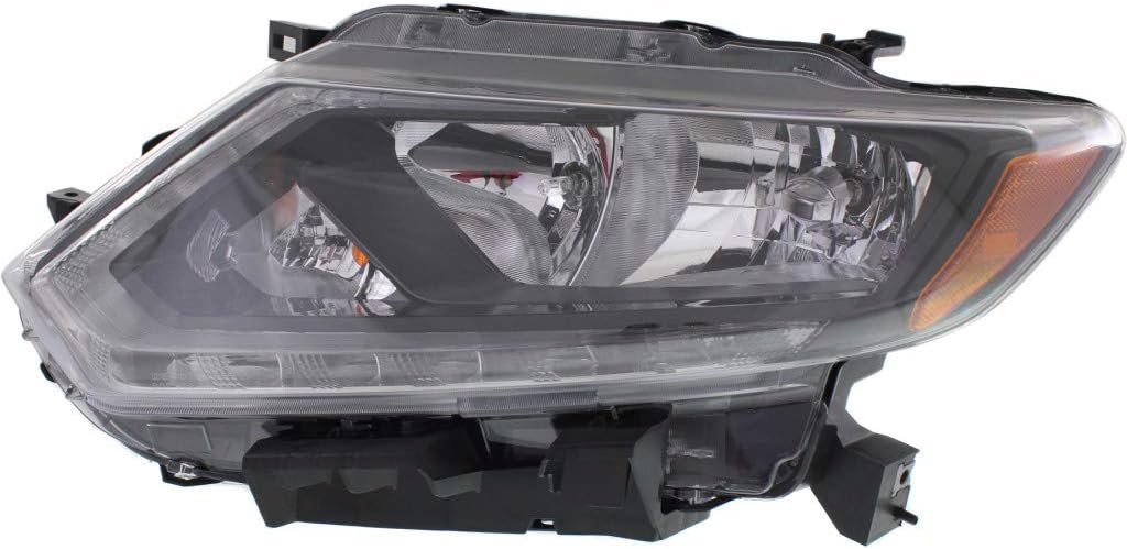 Driver Side Halogen Headlight for Nissan Rogue 2014 2015 2016 T80756