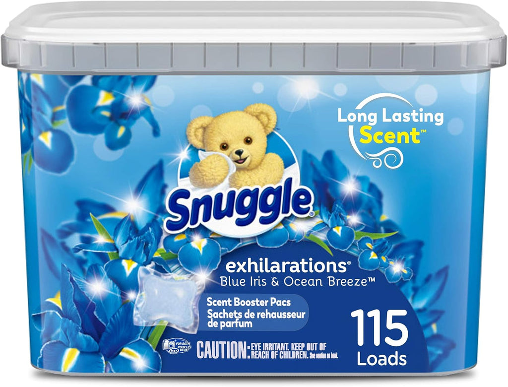 Blue Iris Bliss & Ocean Breeze Laundry Scent Pacs, 115 Count M9741