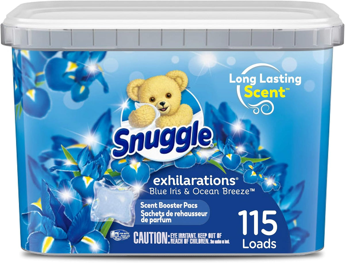 Blue Iris Bliss & Ocean Breeze Laundry Scent Pacs, 115 Count M9741