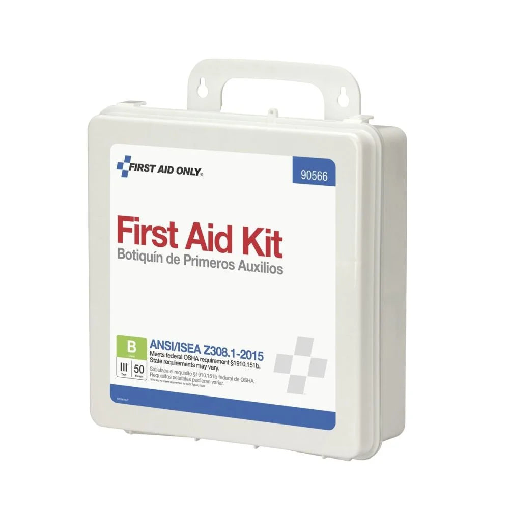 ANSI 2015 Compliant Class B Type III First Aid Kit, 199 Pieces L483719