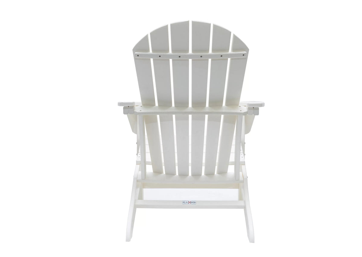 White Poly Outdoor Adirondack Chair A736426