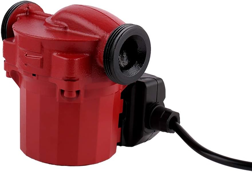 Hot Water Circulator Circulation Pump 115V/60Hz 3-Speed Cast Iron Booster Pump 1.5 inch Outlet 46/67/93W W5166