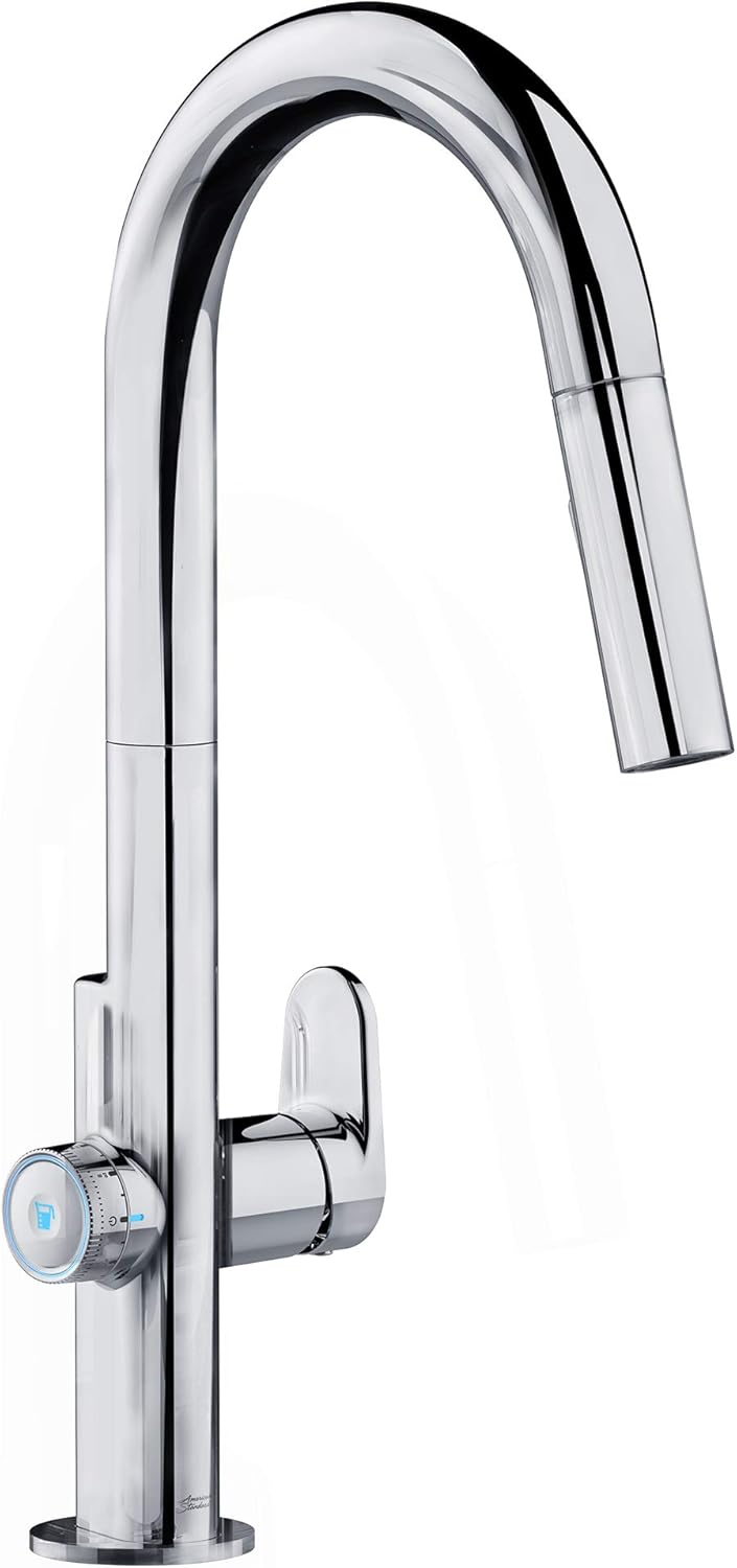 Single-Handle Pull Down Kitchen Faucet in Stainless Steel U5601
