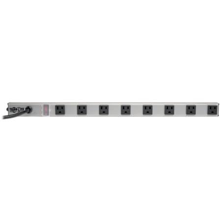 15 8 Right Angle Outlet Vertical Power Strip 120V 15A B557