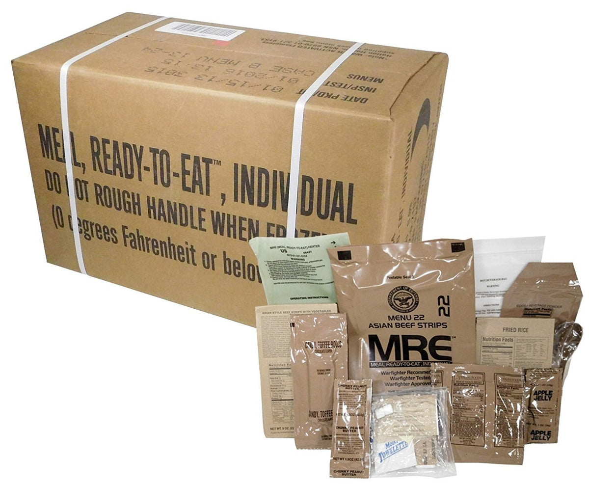 12 Meals Military Surplus Meal Ready to Eat A128