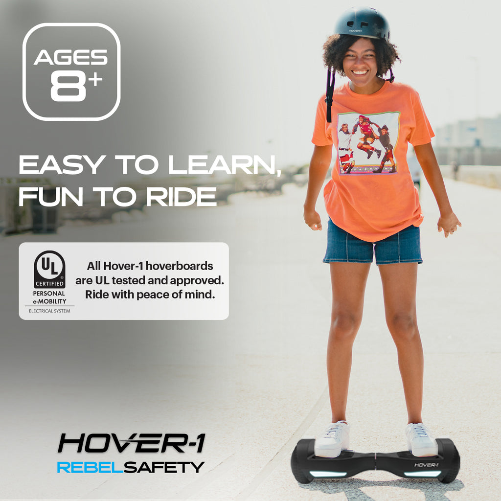 Black LED Hoverboard K1890