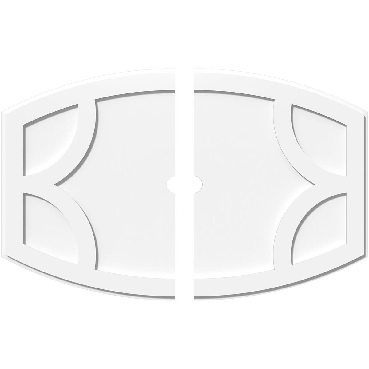 PVC Contemporary Ceiling Medallion Y8683