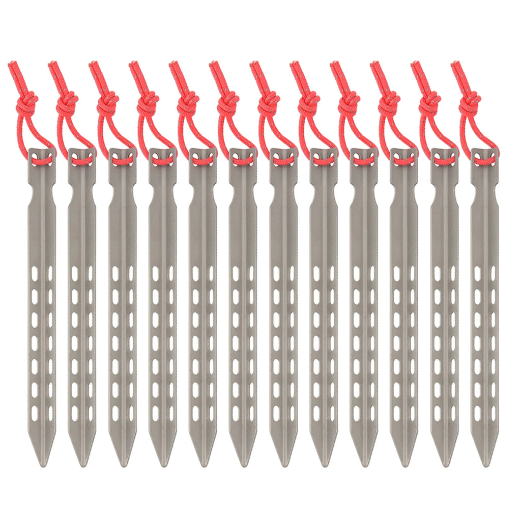 6.5 Inch Ultralight Titanium Alloy Tent Stakes M84312