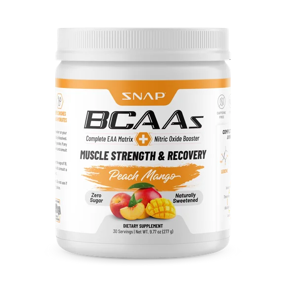 BCAA Powder Peach Mango 30 Servings B11149