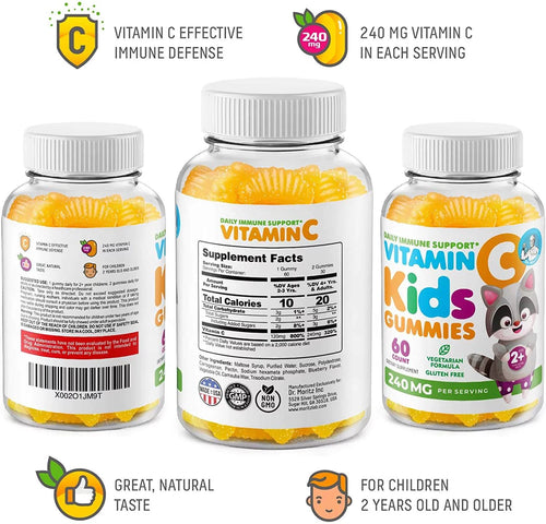 240 mg Low-Sugar Chewable Vitamin C Gummies M197325
