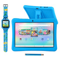 10" Android Kids Tablet and Smart Watch Bundle 64GB, Blue M3279
