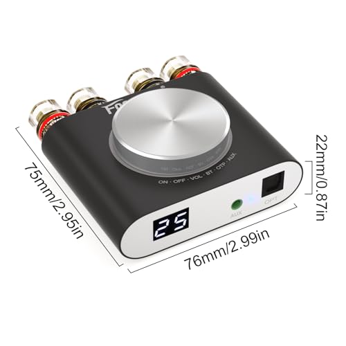 160W Mini Bluetooth 5.0 Power Amplifier M821017