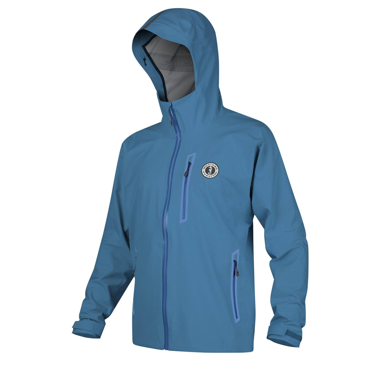 Waterproof Jacket Ocean Blue L Z293